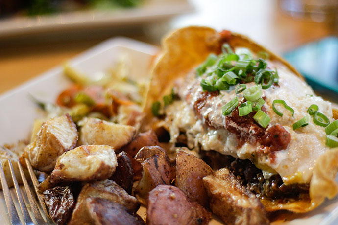 seattle organic restaurant - heuvos rancheros