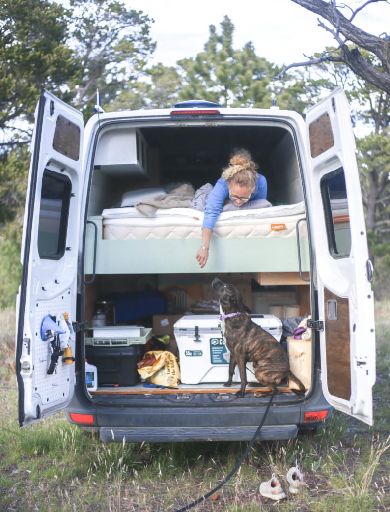 Non toxic mattress - Van life